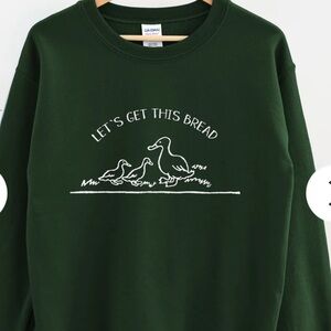 Let's Get This Bread Unisex Crewneck Sweatshirt
Size M